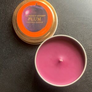 *Rare* Plum 4oz Candle in tin